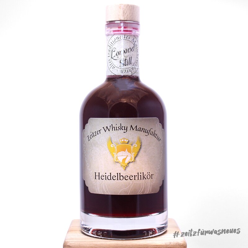 Fruchtiger Heidelbeerlikör | Zeitzer Whisky Manufaktur